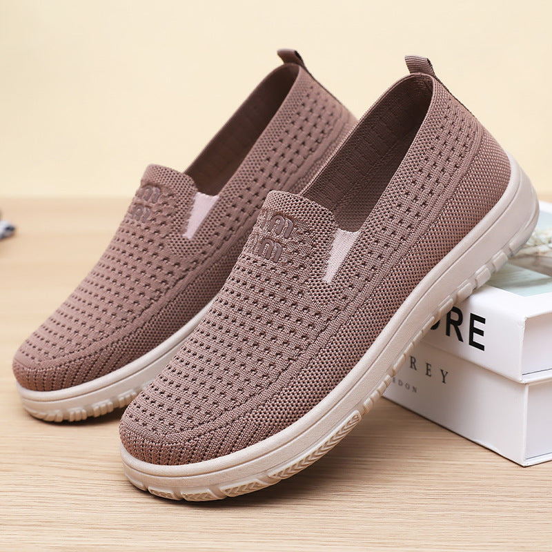 Damen Sneaker Bequem Atmungsaktiv Komfort Schuhe Sportlich - BerlinGlamour