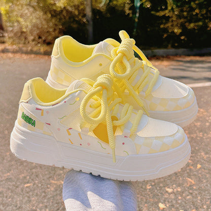 Damen Sneaker Sportlich Modern Design