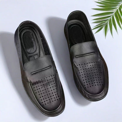 Herren Slipper atmungsaktiv Komfortabel Warm