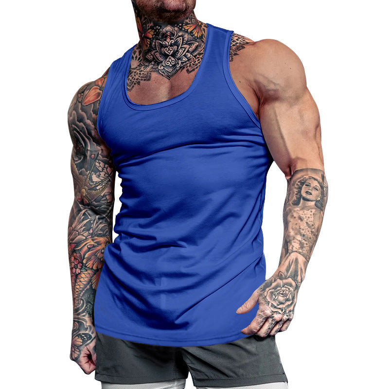 Herren Fitness Tanktop Sportlich Funktionell
