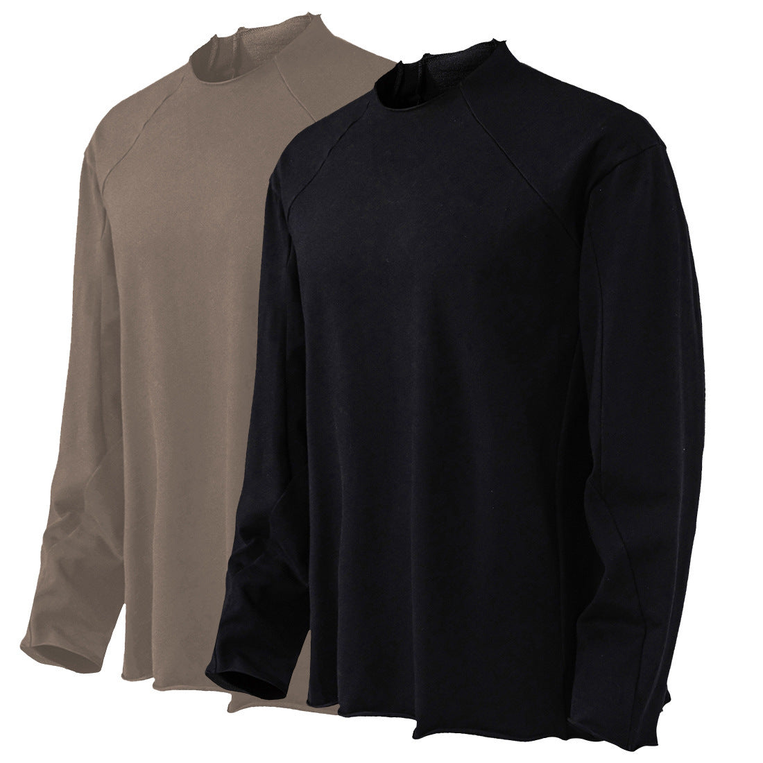 Herren Langarmshirt Modern Atmungsaktiv Baumwolle - BerlinGlamour