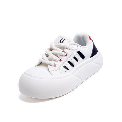 Damen Sneaker Sportlich Atmungsaktiv Mit Dicker Sohle