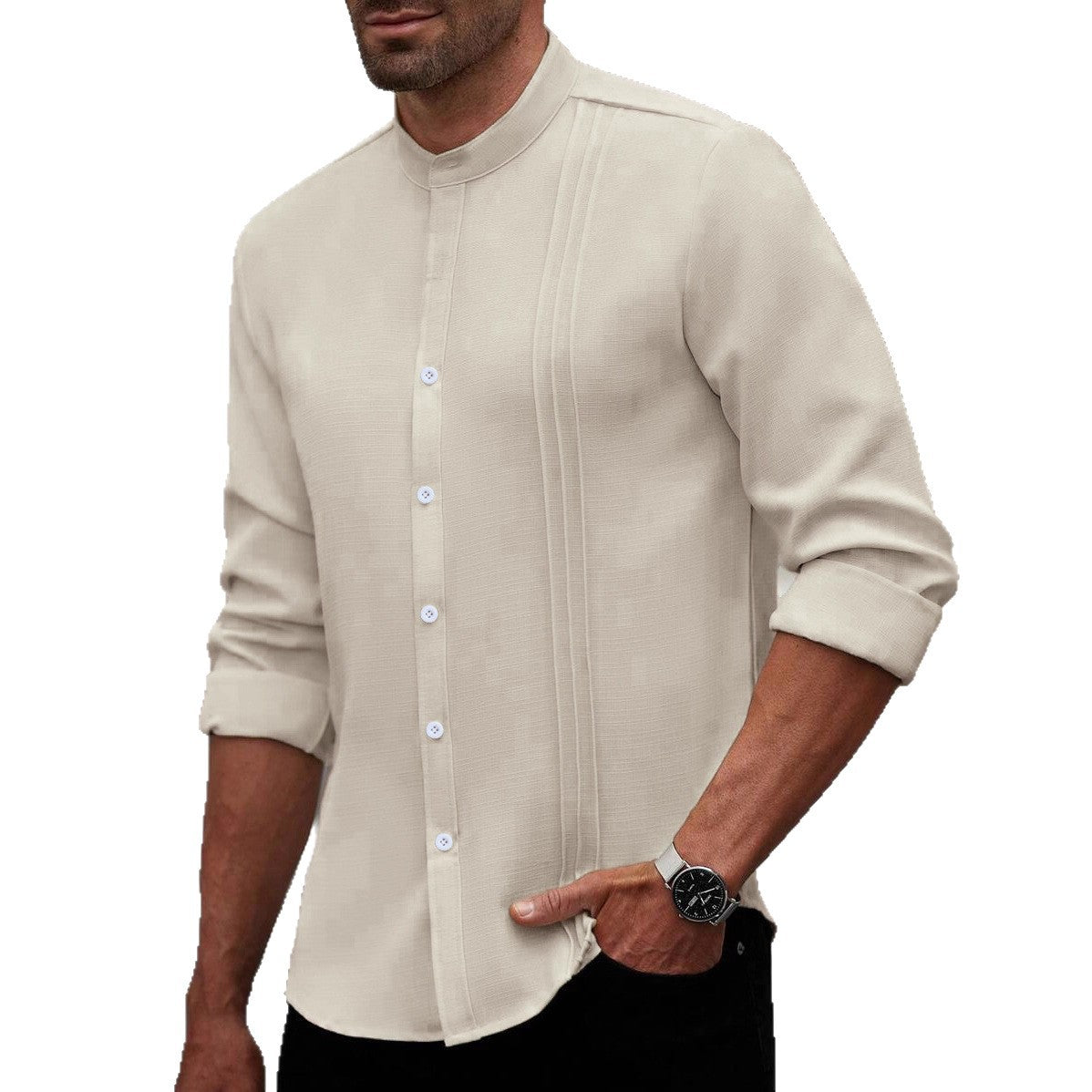 Herren Hemdbluse Modern Slim Fit Berlin Style