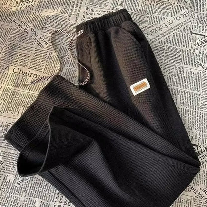 Bequeme Jogginghose Herren Waffelstruktur Sportlich
