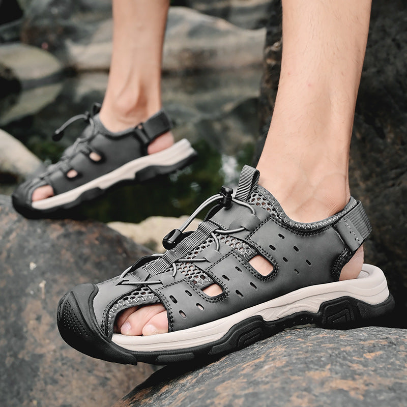 Damen Outdoor-Sandalen Rutschfest Schnellverschluss Bequem - BerlinGlamour