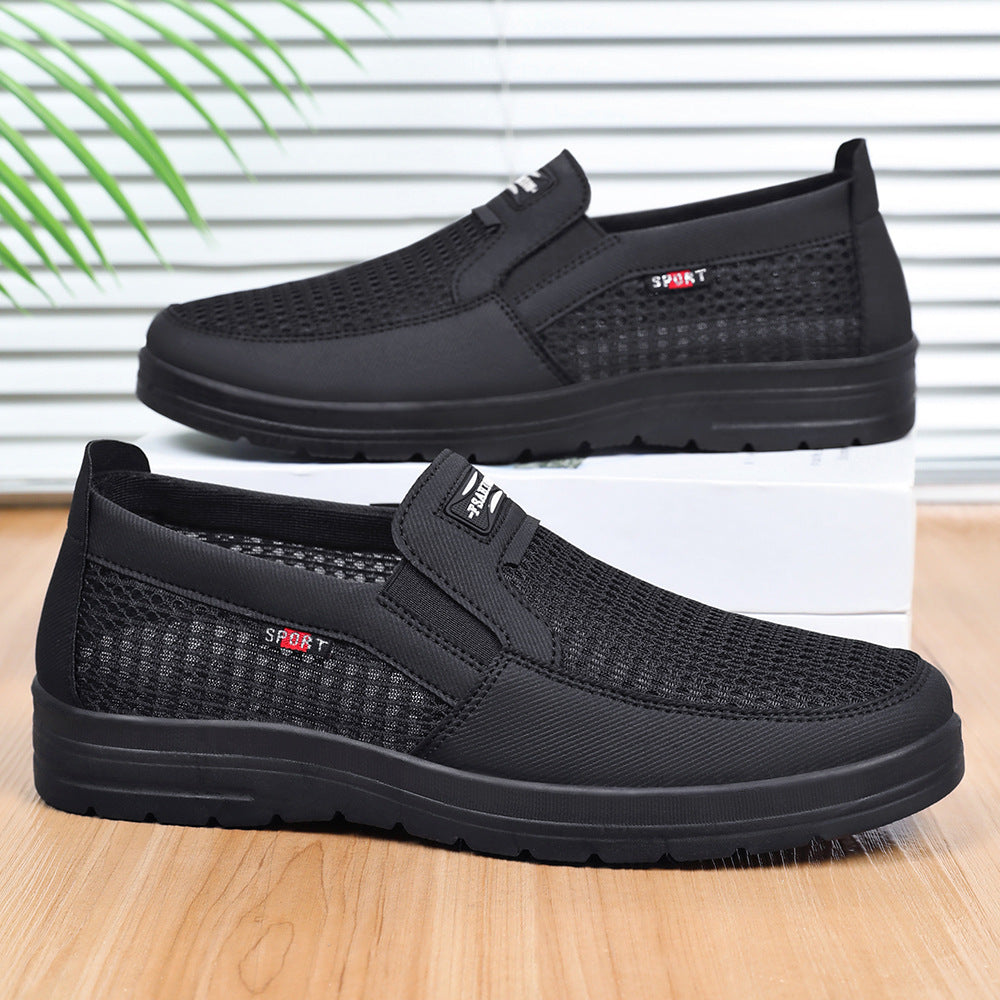 Damen Sport Schuhe Slip-On atmungsaktiv Rutschfest