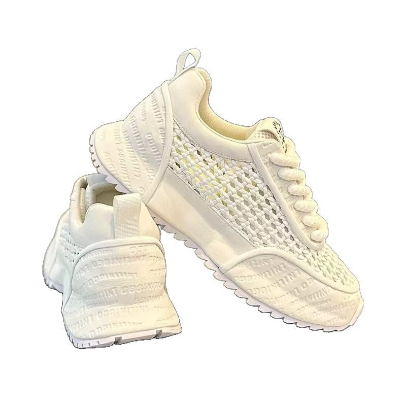 Damen Sneaker Atmungsaktiv Freizeitschuhe Bequem Rutschfest