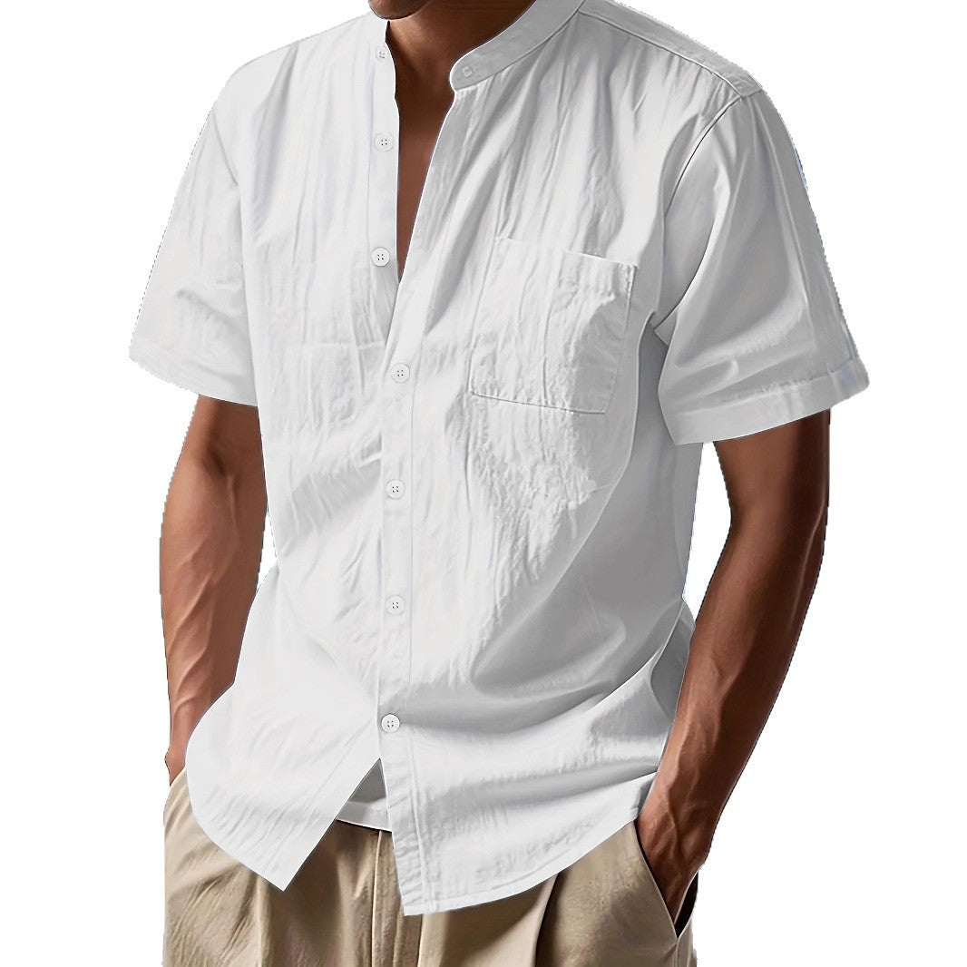 Herren Kurzarm Hemd Leicht Modern Berlin Style