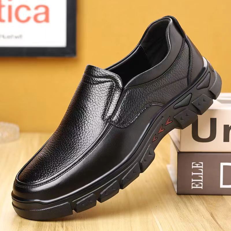 Damen Lederschuhe Slip-On Schuhe Ergonomisch Bequem - BerlinGlamour