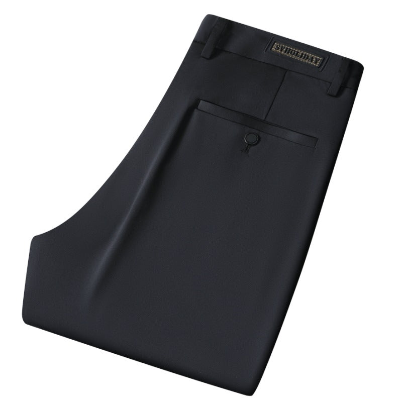 Herren Anzughose Elegant Modern Schnitt Mit Taschen