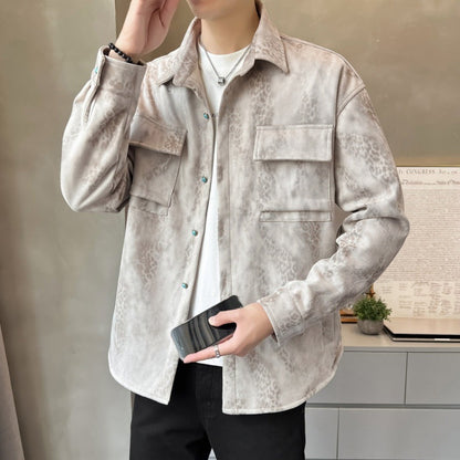 Herren Overshirt Casual Modern Berlin Stil