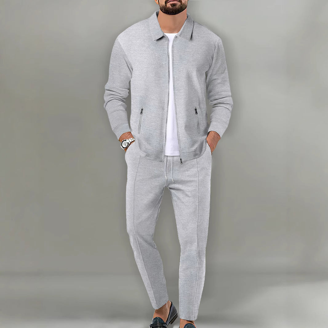 Herren Sportlich Set Moderner Schnitt Freizeit