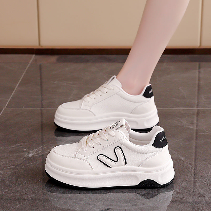 Damen Sneaker Hoch Modisch atmungsaktivDickes Profil