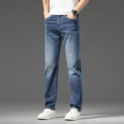 Bequeme Herren Jeans Denim mit tiefen Taschen Lässig