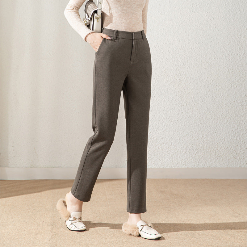 Damen Hose Elegant Klassisch Stretch