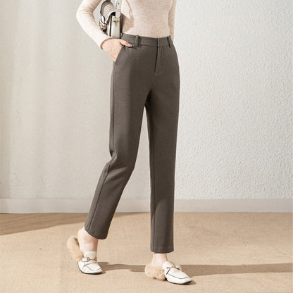 Damen Hose Elegant Klassisch Stretch