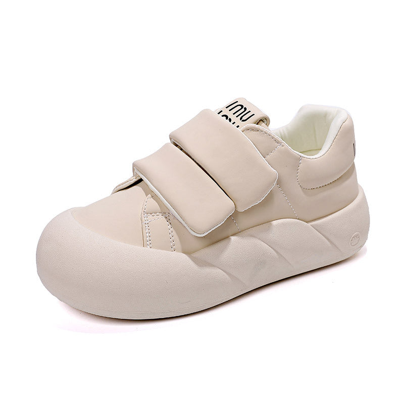 Damen Sneaker Bequem Klettverschluss Sportlich
