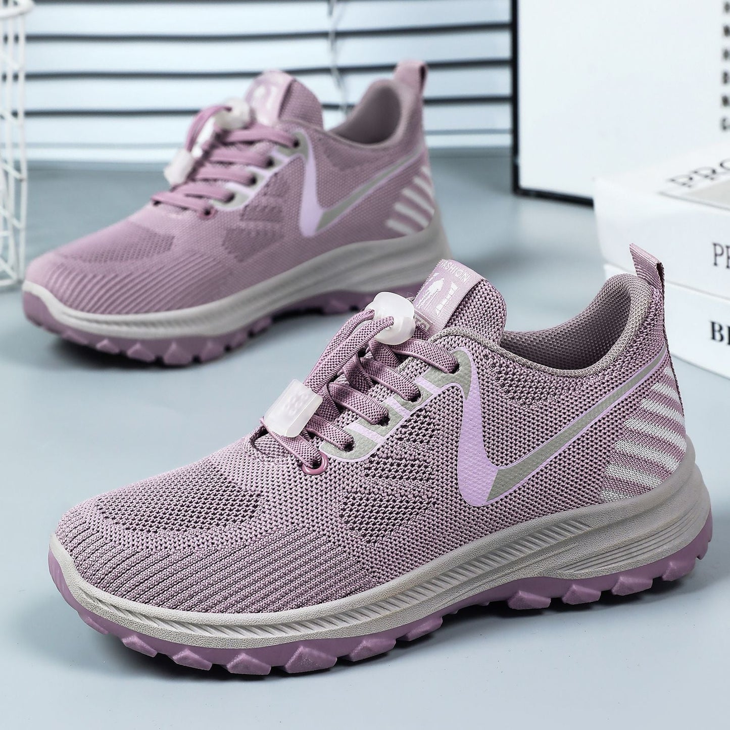 Damen Laufschuhe Leicht Mesh Bequem Flexibel