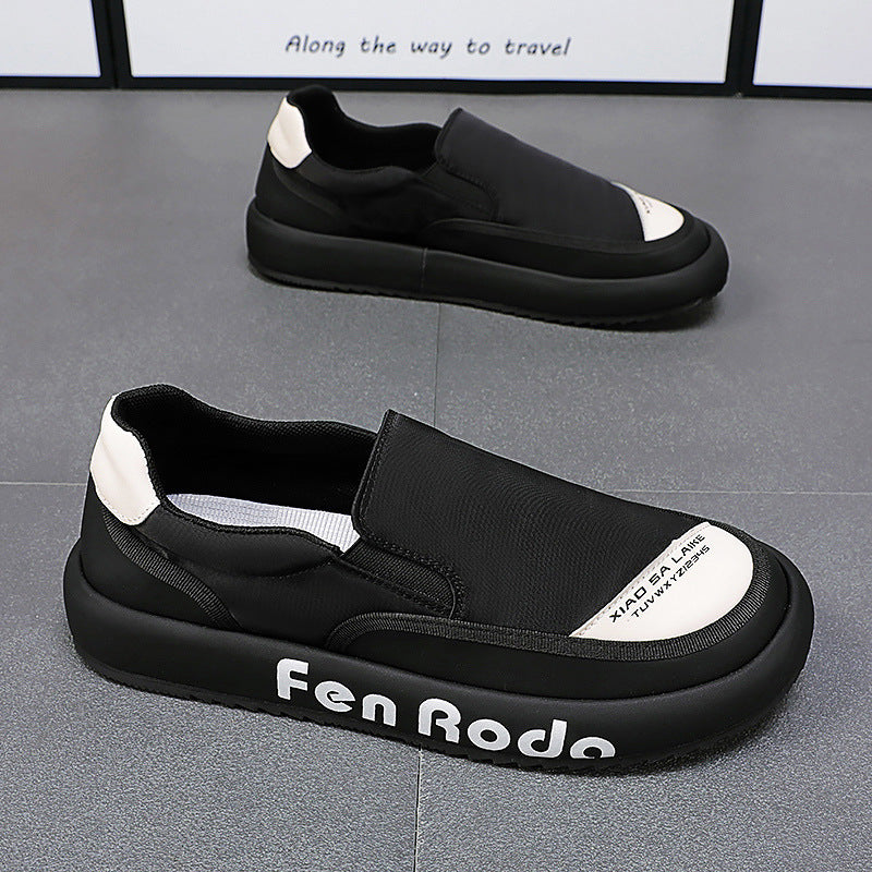 Damen Sneaker Bequem Slip-On Schuhe Rutschfest Modern