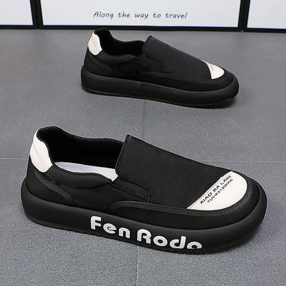 Damen Sneaker Bequem Slip-On Schuhe Rutschfest Modern