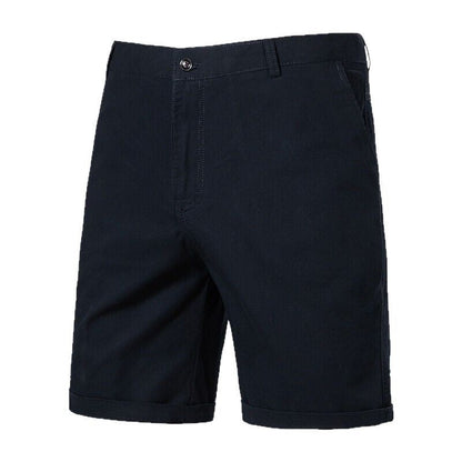 Herren Shorts Baumwoll-Mix mit Taschen Bequem Freizeit