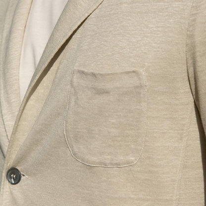 Herren Blazer Lässig Atmungsaktiv Mit Taschen Modern
