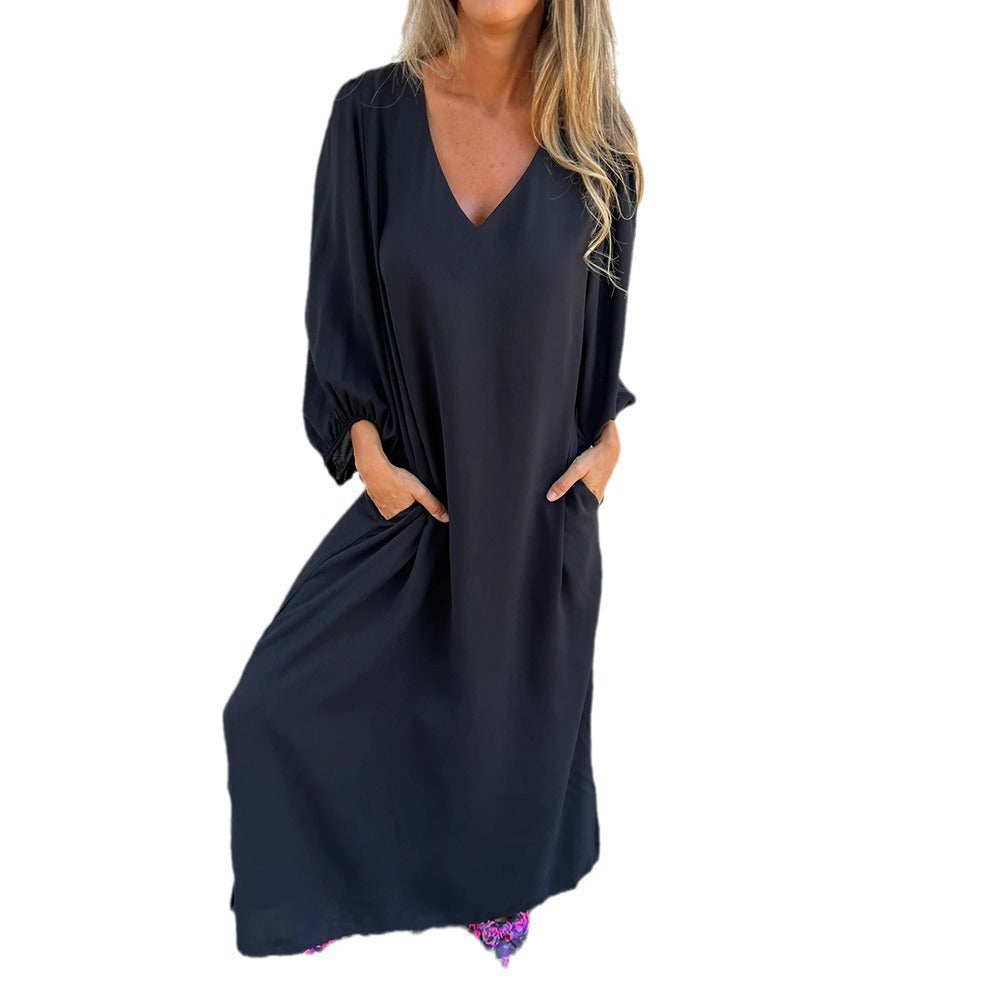 Langes Damen Maxikleid Elegant Partykleid