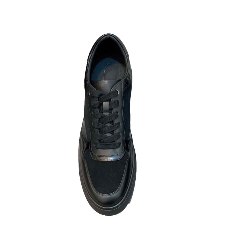 Damen Sneaker Leder Hochwertig Elegant Wildleder
