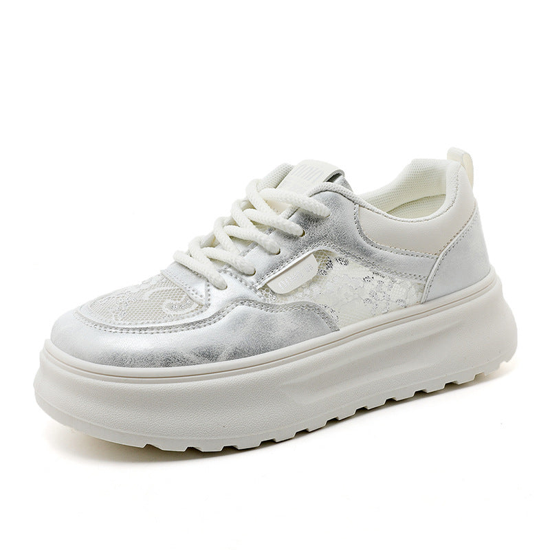 Damen Sneaker Chunky bequem mit Mesh Obermaterial - BerlinGlamour