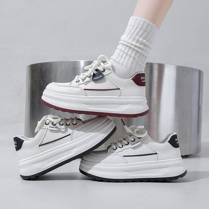 Damen Plateau Sneaker Sportlich Hochwertig Heidi