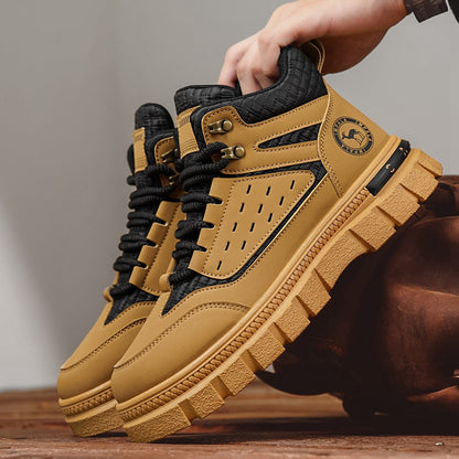 Damen Sneaker Sportlich High-Top mit rutschfester Sohle