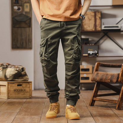 Herren Cargohose Elastisch Mit Taschen Praktisch