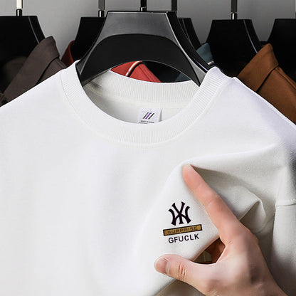 Herren Sweatshirt Rundhals Modern Freizeit Wear - BerlinGlamour