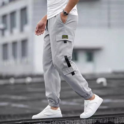 Herren Cargo-Hose Elastisch Vieltaschig Modern
