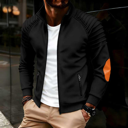 Herren Sportjacke Reißverschluss Funktionsshell