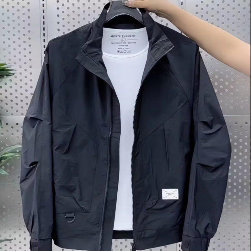 Freizeitjacke Unisex Leicht Sportlich mit Taschen