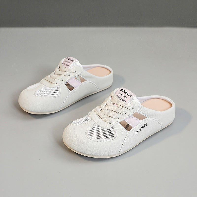 Damen Schlüpfschuhe Atmungsaktiv Ergonomisch Bequem