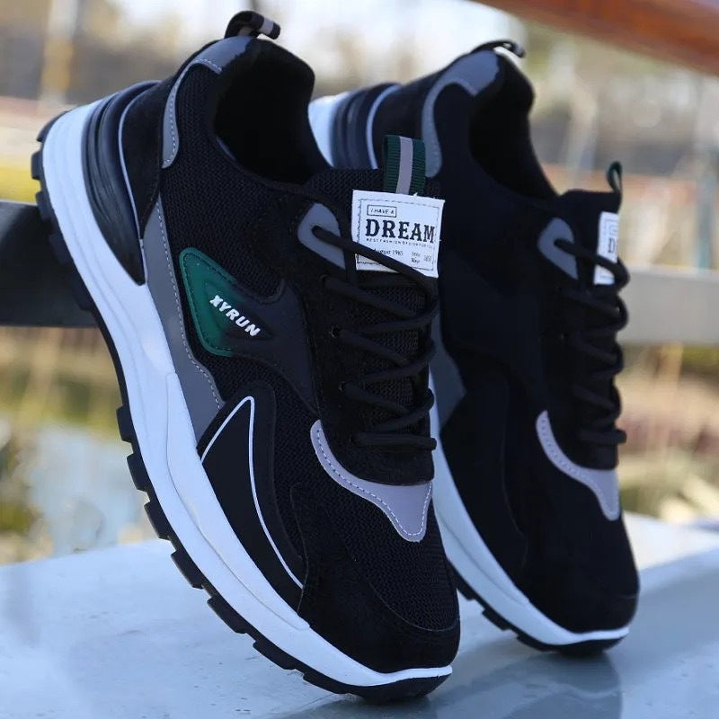 Damen Sneaker atmungsaktiv Mesh Komfort Schuhe Sportlich