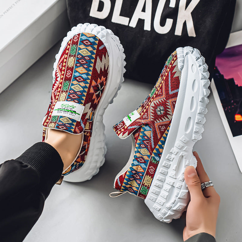 Damen Sneaker Slip-On atmungsaktiv Mode Schuhe Bequem - BerlinGlamour