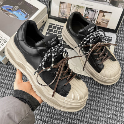 Damen Sneaker Chunky Bequem Sportlich Weite Passform