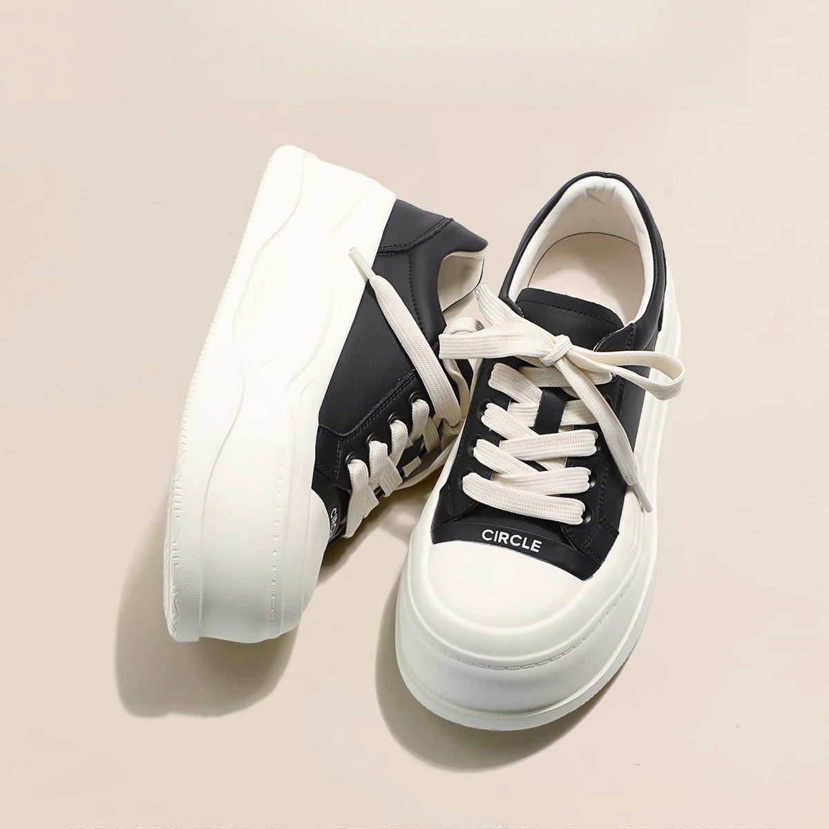 Damen Plateau Sneaker Hoch Modern Komfortabel