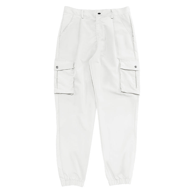 Herren Cargo-Hose Bequem Elastisch Große Taschen