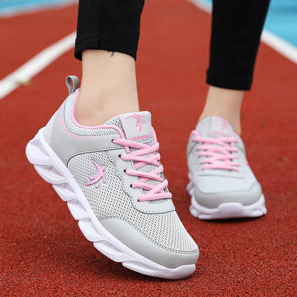 Damen Sportsneaker Leicht Atmungsaktiv Laufschuhe