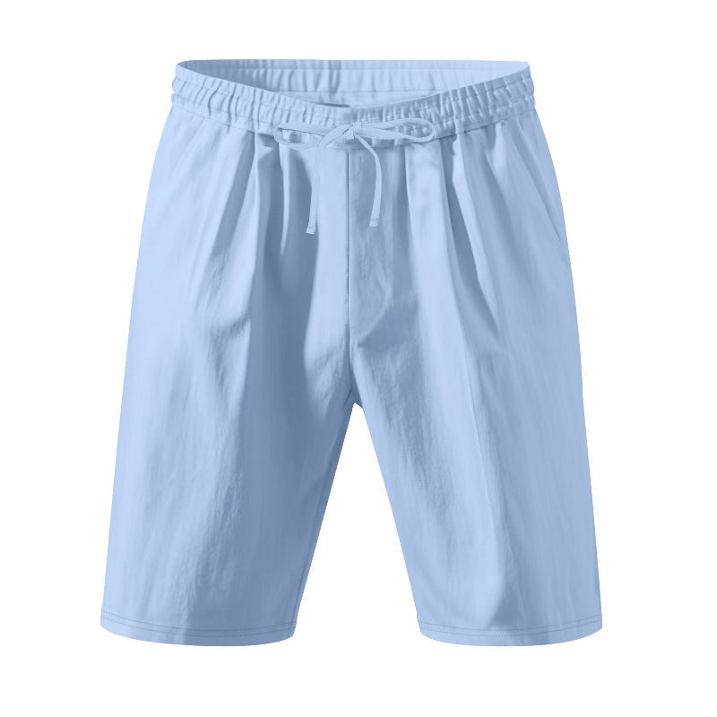 Herren Sportshorts Lässig Elastisch Mit Taschen