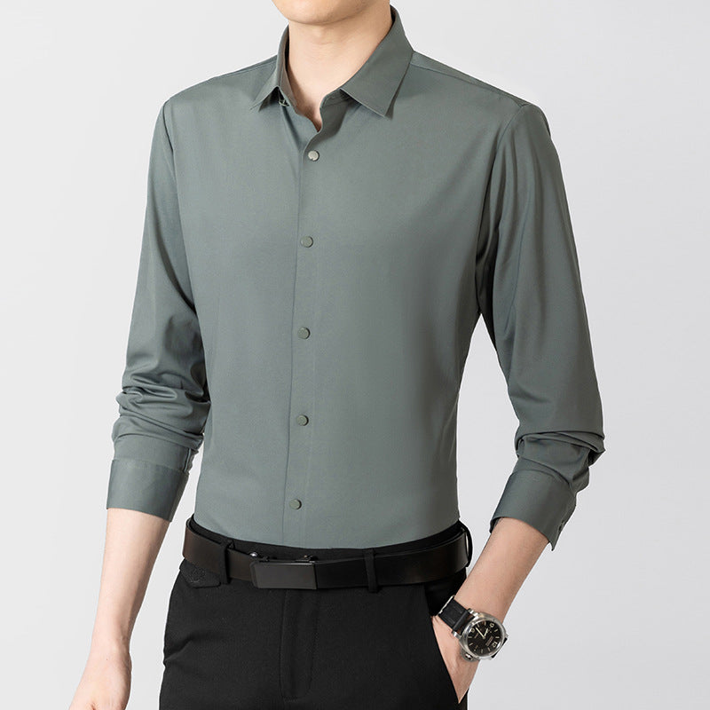 Herren Hemd Elegantes atmungsaktives Business-Hemd