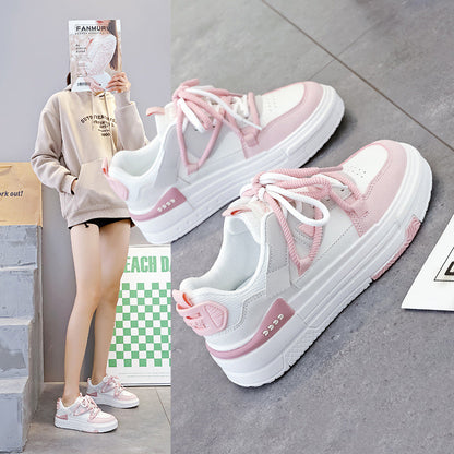 Damen Sneaker Modisch Atmungsaktiv Mit Schnürsystem - BerlinGlamour