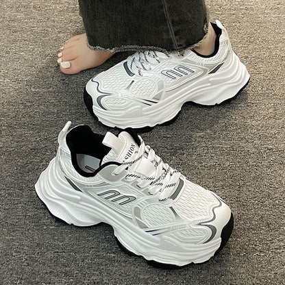 Damen Sneaker Futuristisch Mode Schuhe Sportlich