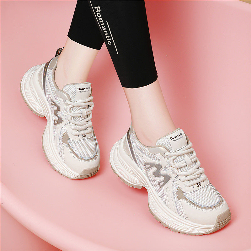 Damen Sneaker Bequem Atmungsaktiv Komfortschuhe Sport