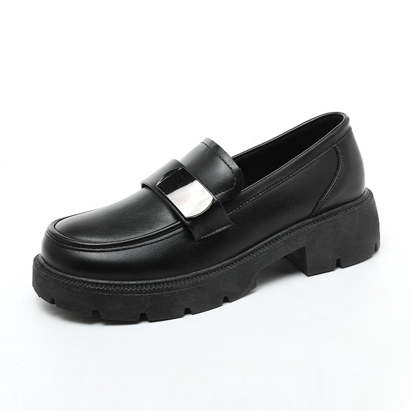 Damen Loafers Elegante Blockabsatz Schuhe Frauen - BerlinGlamour