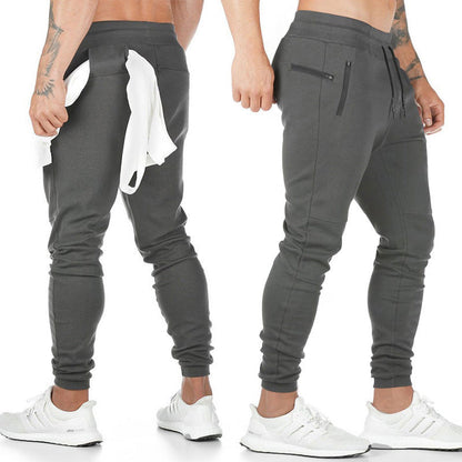 Herren Jogginghose Slim Fit Sportlich Grau
